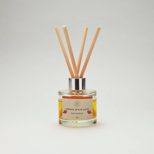 Pumpkin Spiced Latte Reed Diffuser – Vegan | The Yorkshire Candle Company