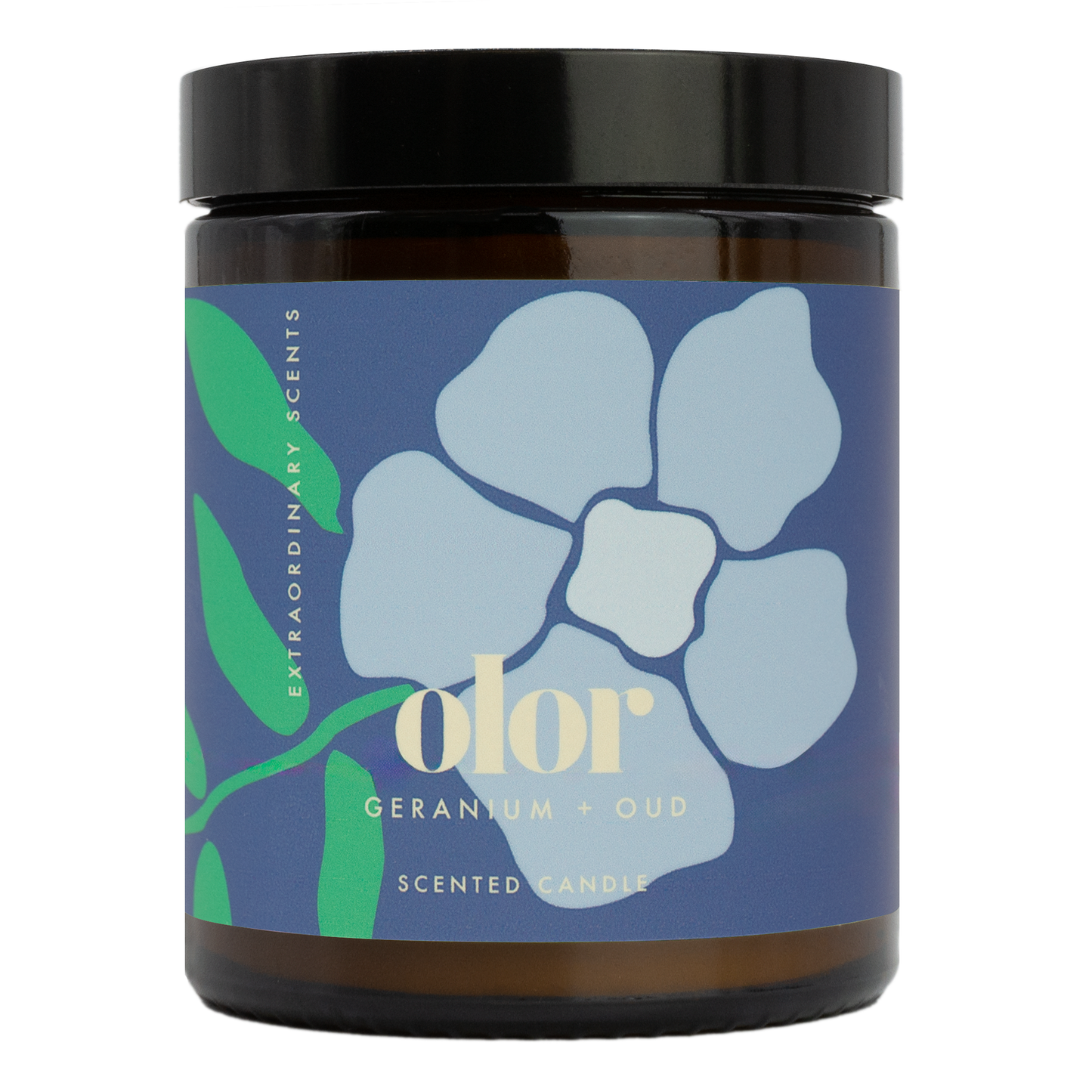OLOR - Geranium + Oud Jar Candle