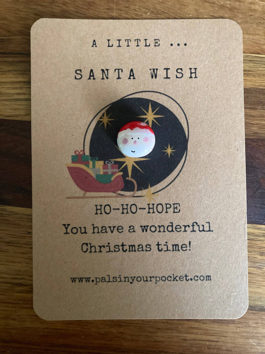 Pals in your Pocket - Santa Claus Pocket Pebble Christmas Stocking Filler