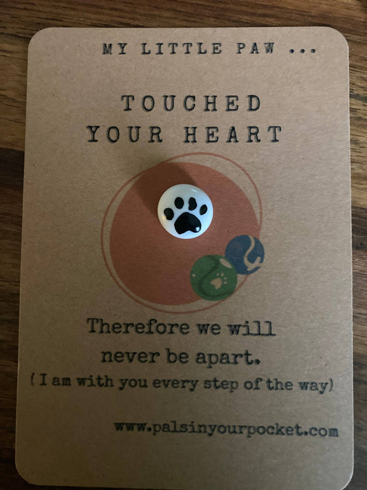 Pals in your Pocket - Pet Memorial Stone And Paw Keepsake Grave Marker