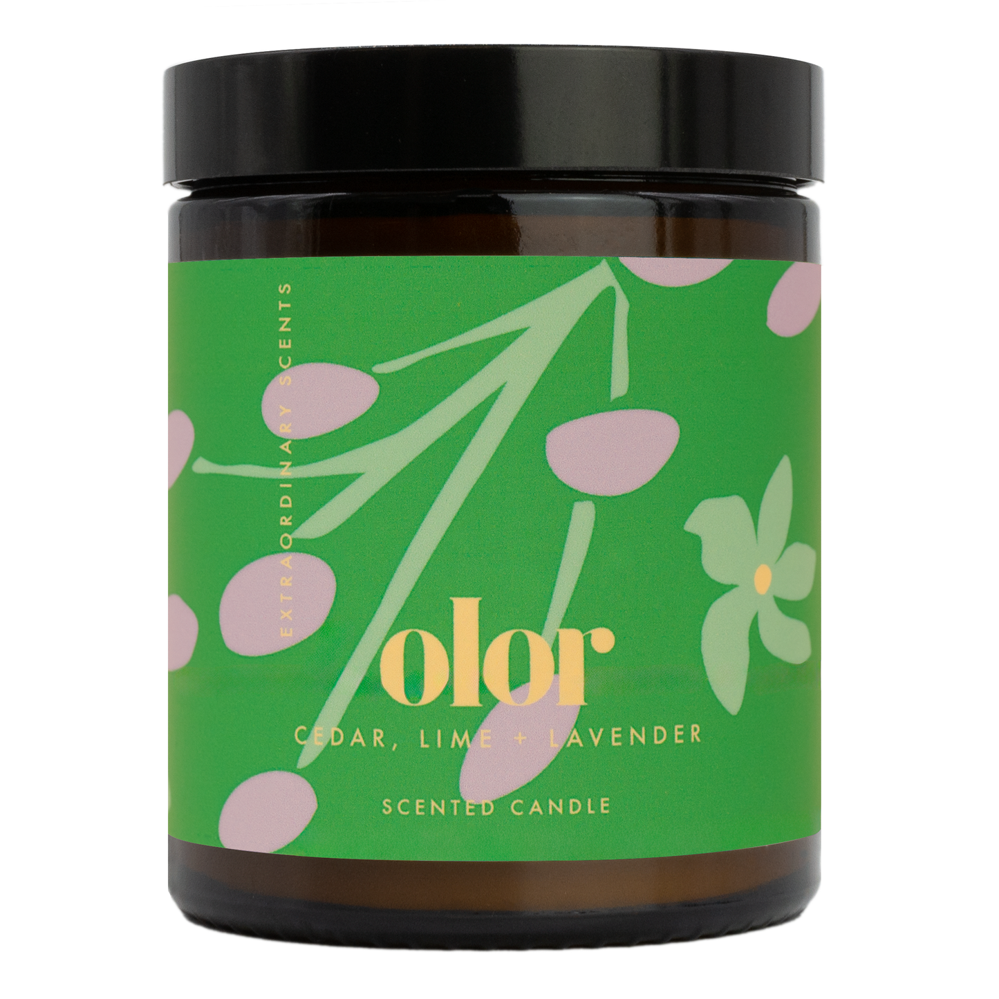 OLOR - Cedar, Lime & Lavender Jar Candle