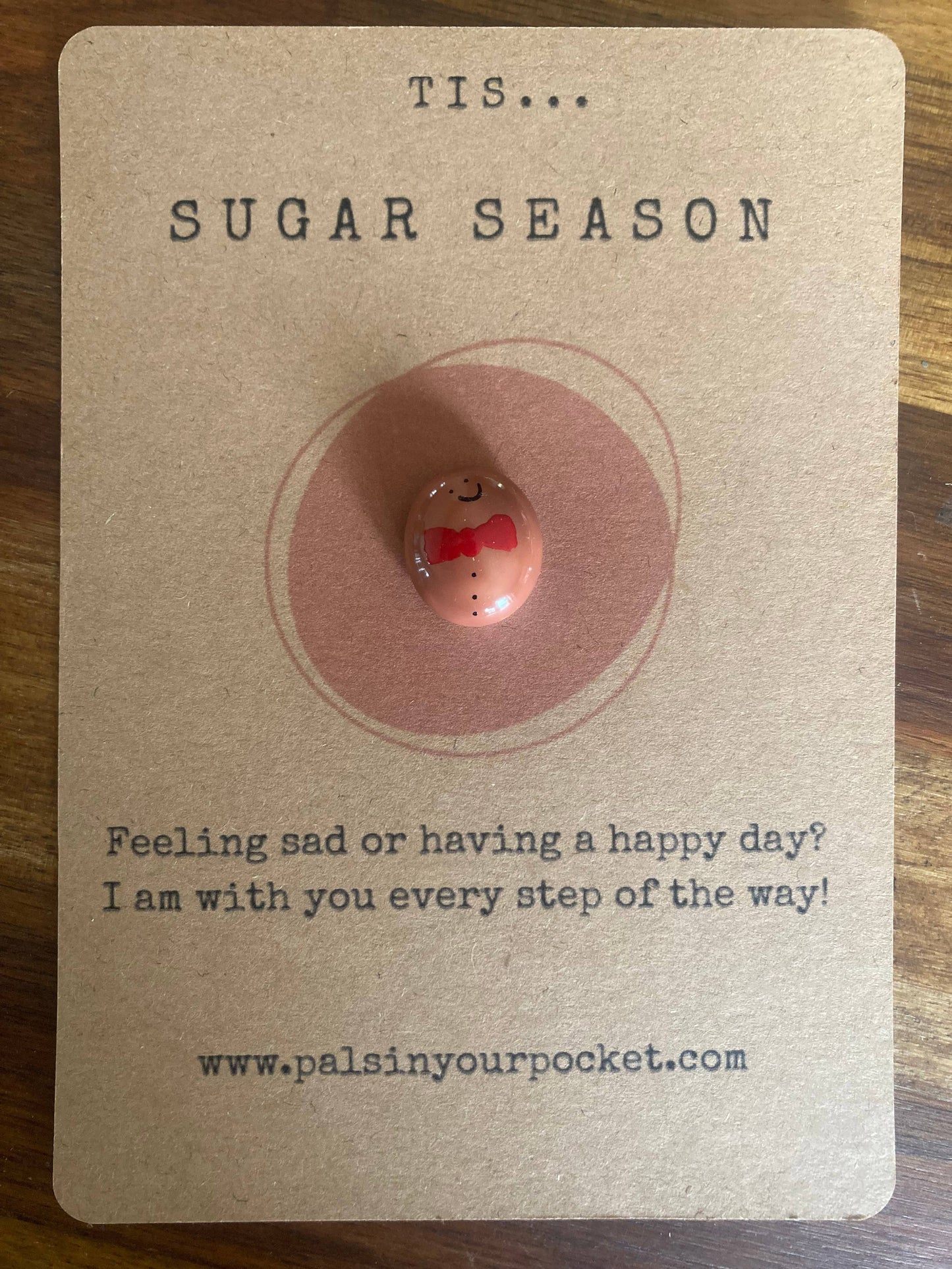 Pals in your Pocket - Christmas. Gingerbread. Cookie. Stocking. Stocking filler.