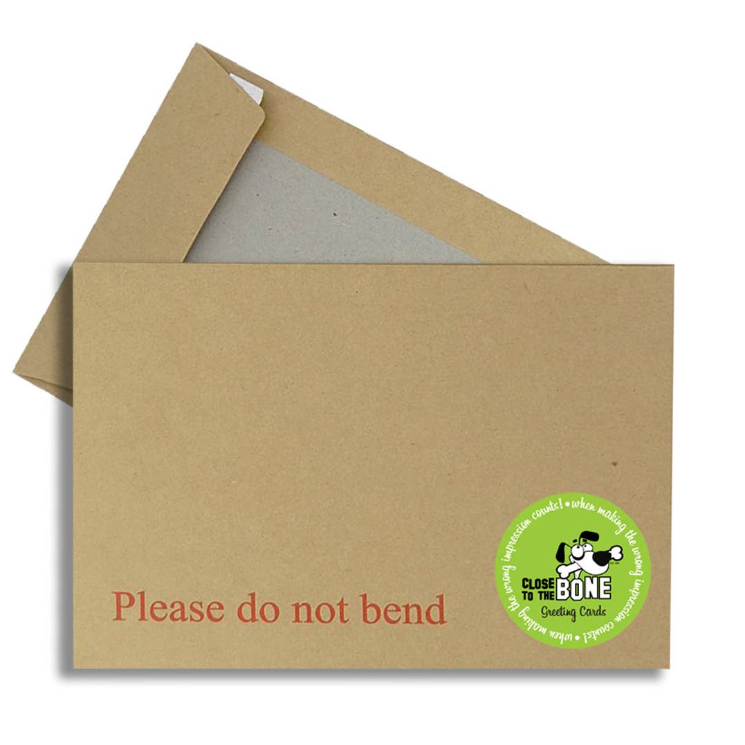Close to the Bone Greeting Cards and Gifts - #376 Look at the stars T*** Birthday Card | Funny Rude
