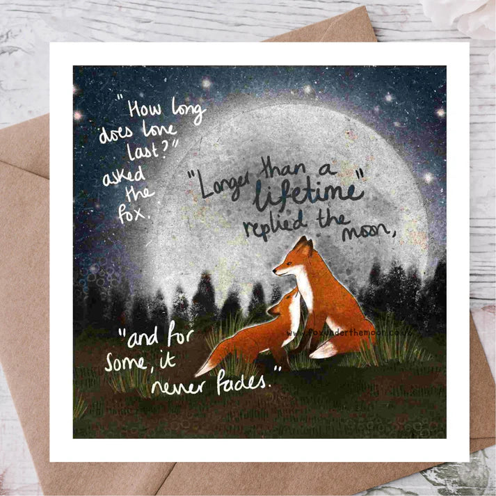 A Lifetime Greetings Card