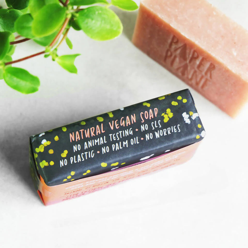 Eco-friendly Gardeners Soap Bar - Beautiful Floral Packaging