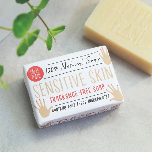 Gentle Soap Bar for Sensitive Skin - Vegan and Plastic Free