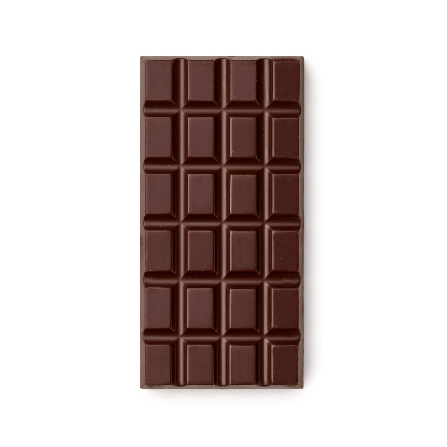 dark chocolate bar unwrapped