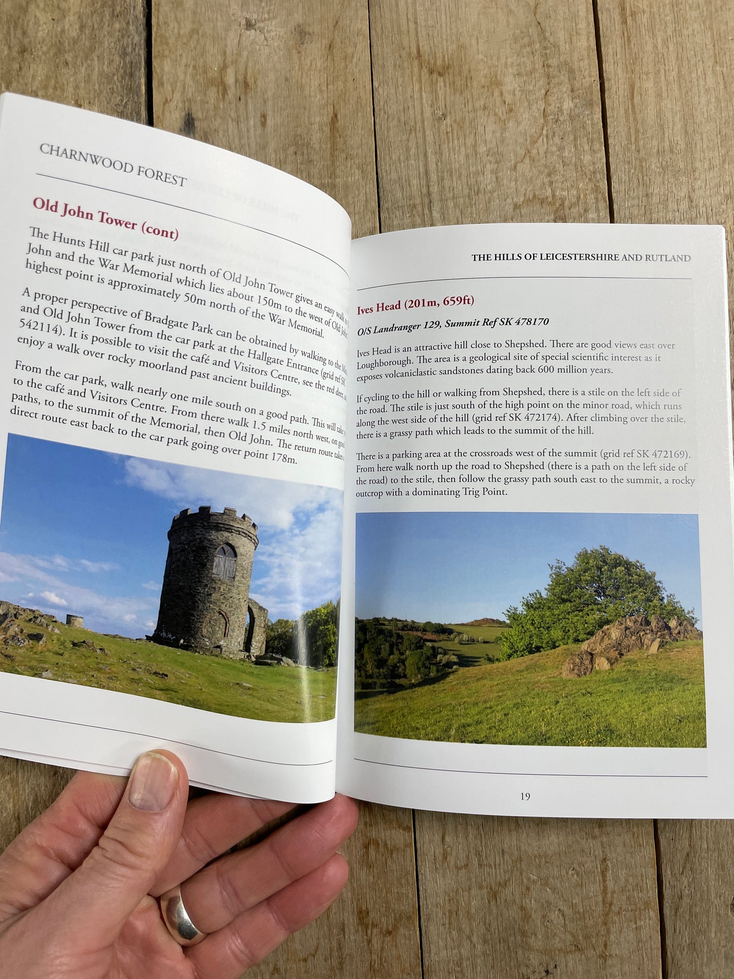The hills of Leicesterhsire and Rutland by local author Barry Smith
