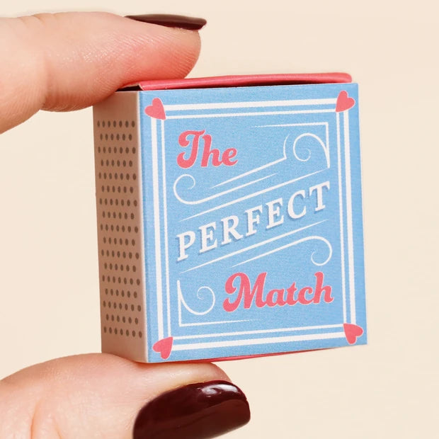 Lisa Angel Match Token in Tiny Matchbox - The Perfect Match Gift