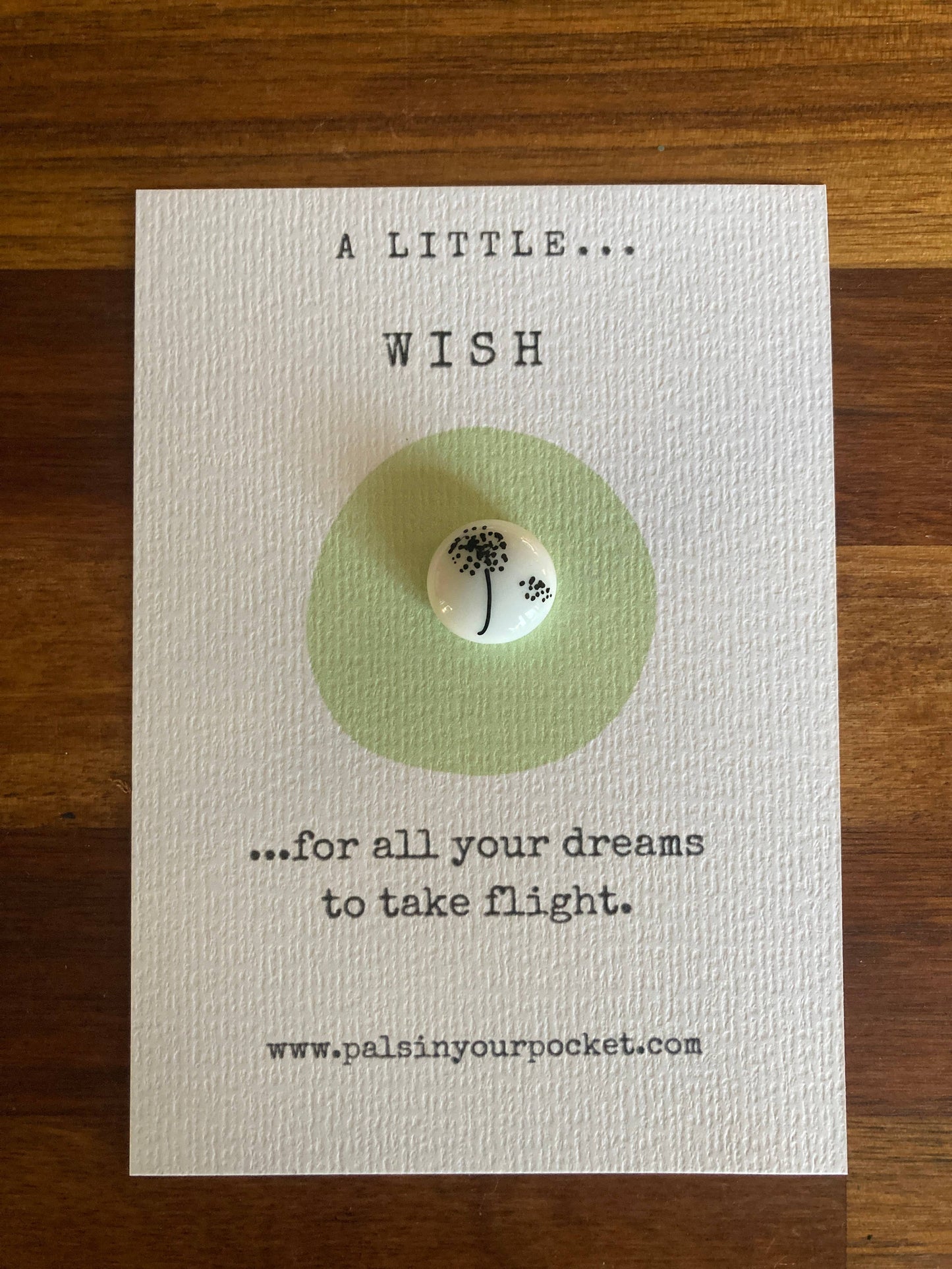 Pals in your Pocket - Make a wish charm and card. 