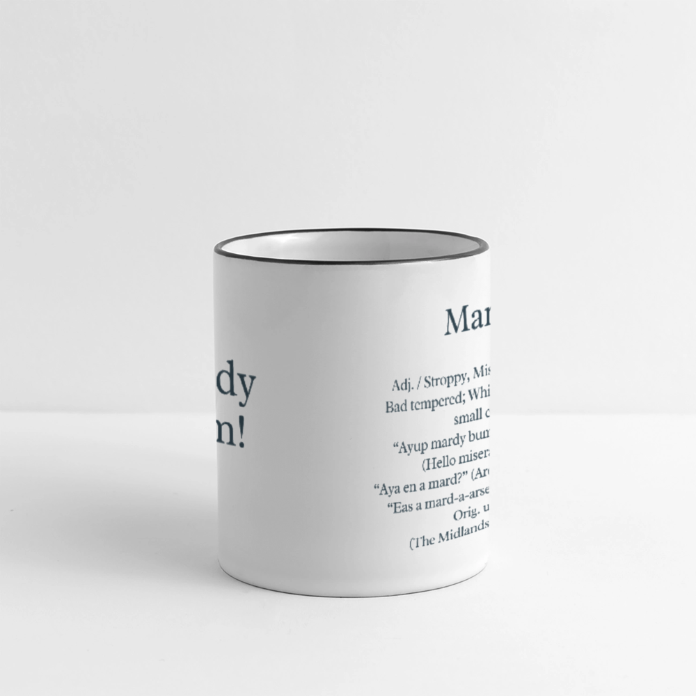 Mardy bum - white/black