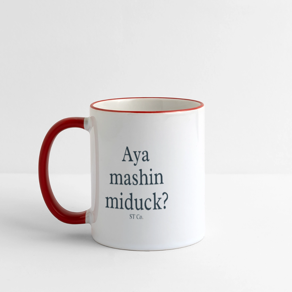 Aya Mashin - white/red