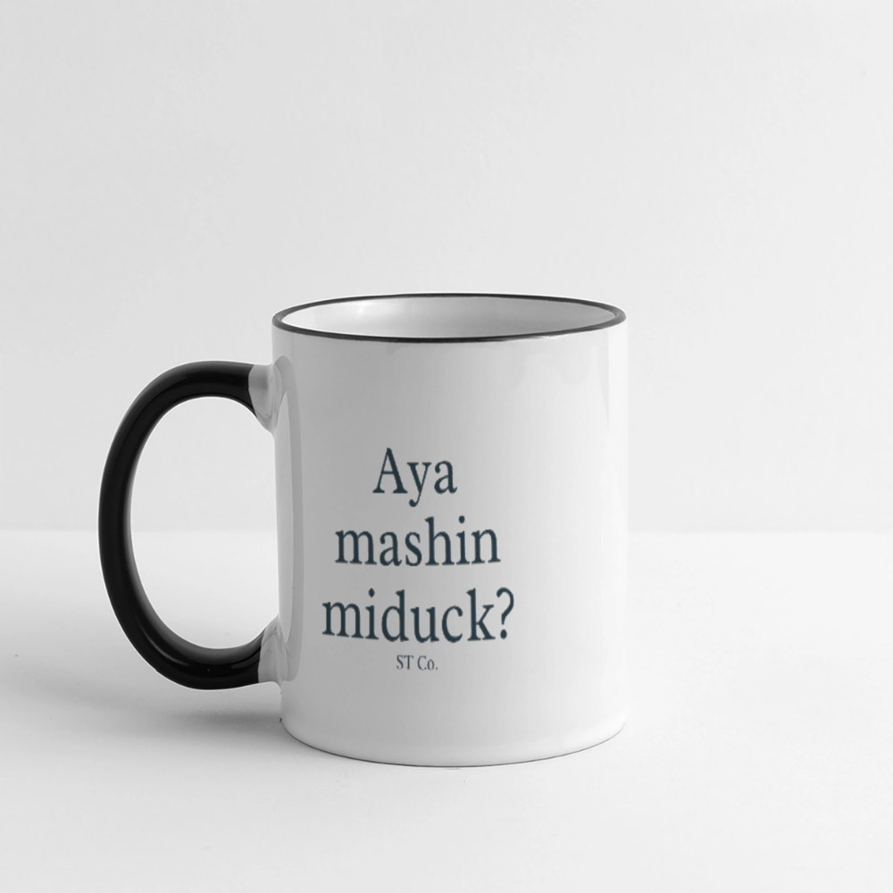 Aya Mashin - white/black