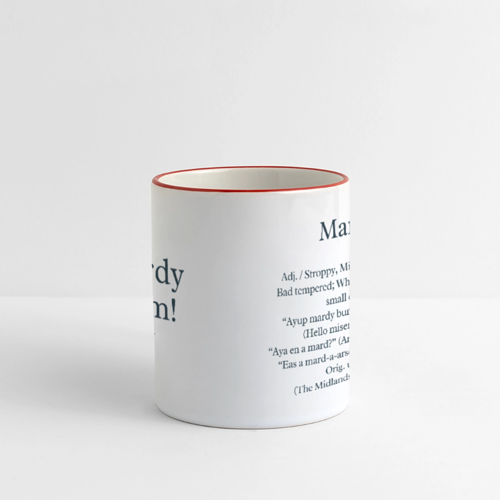 Mardy bum - white/red