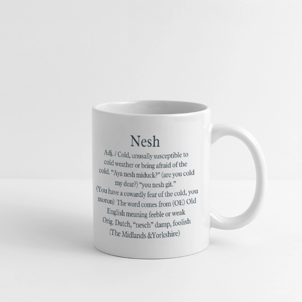 Aya nesh mug - white