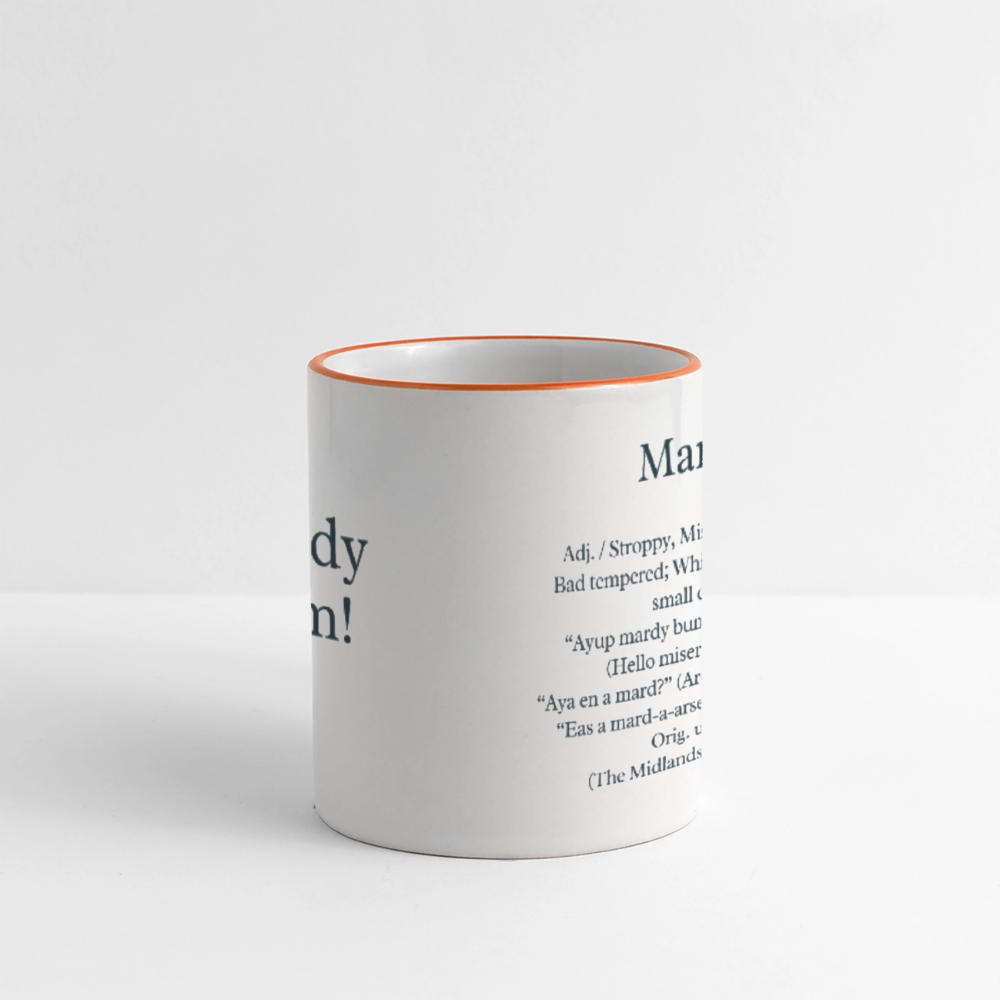 Mardy bum - white/orange