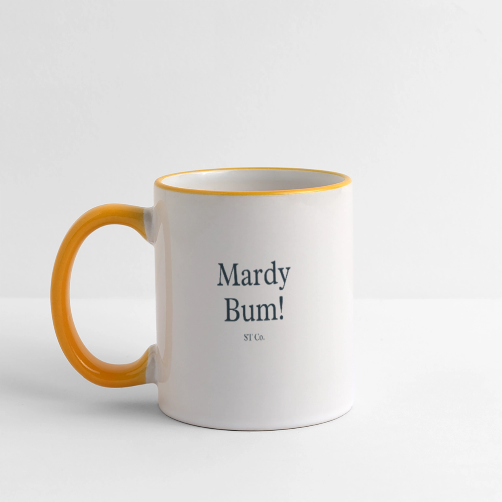 Mardy bum - white/yellow