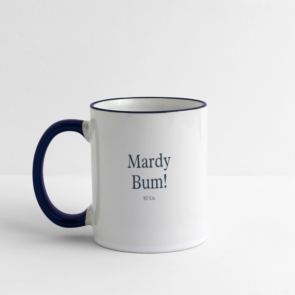 Mardy bum - white/cobalt blue