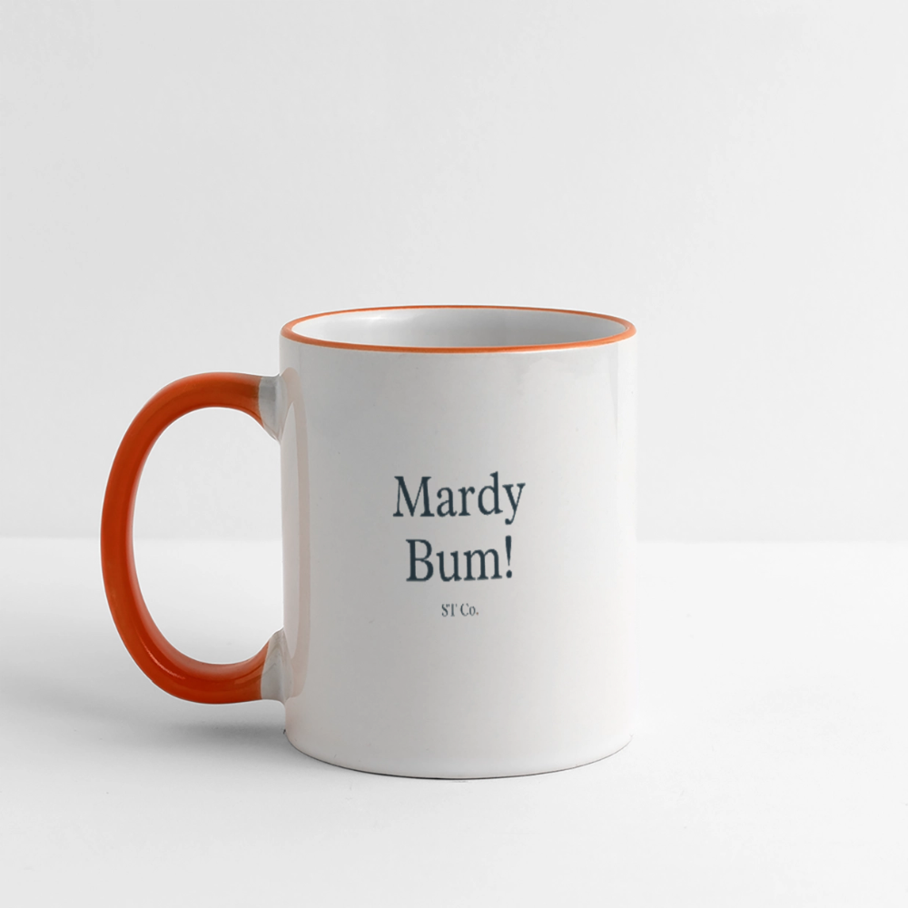 Mardy bum - white/orange