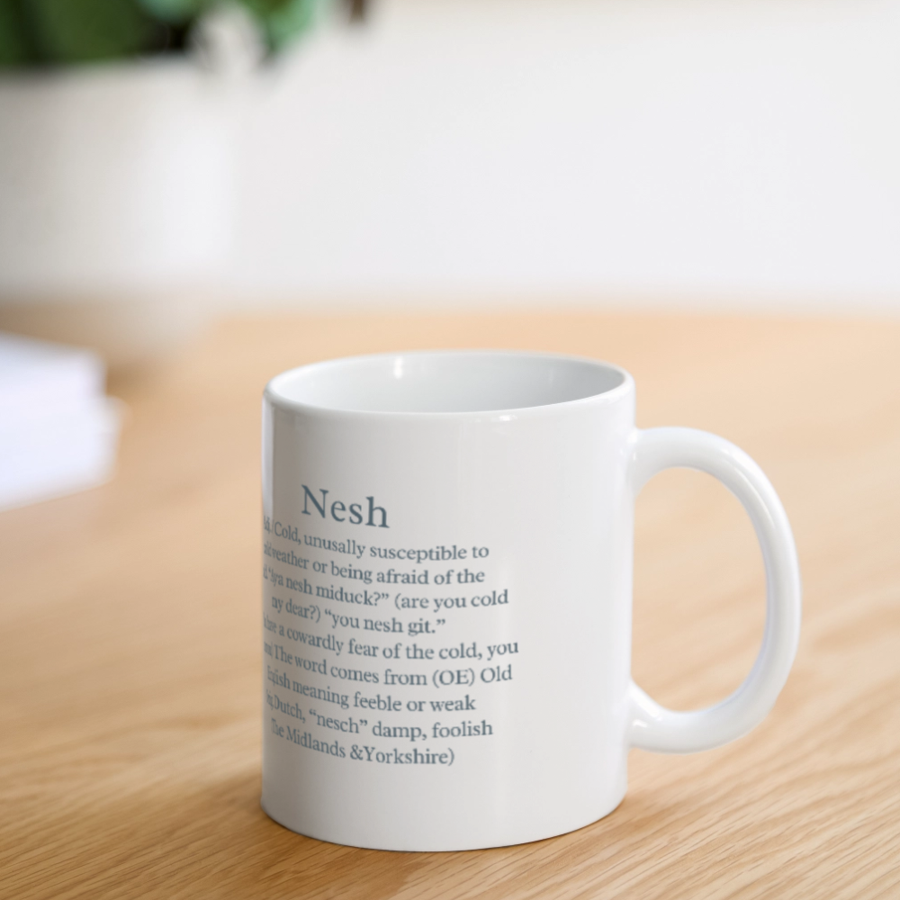 Aya nesh mug - white