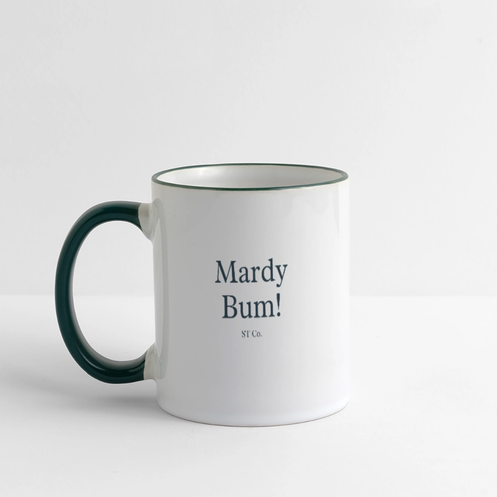 Mardy bum - white/dark green