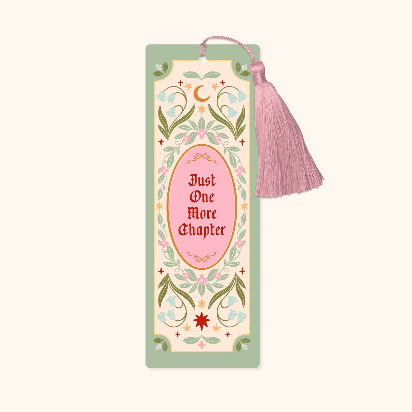 Just One More Chapter Fantasy Bookmark with Tassel – Hopscotch Paper Co.