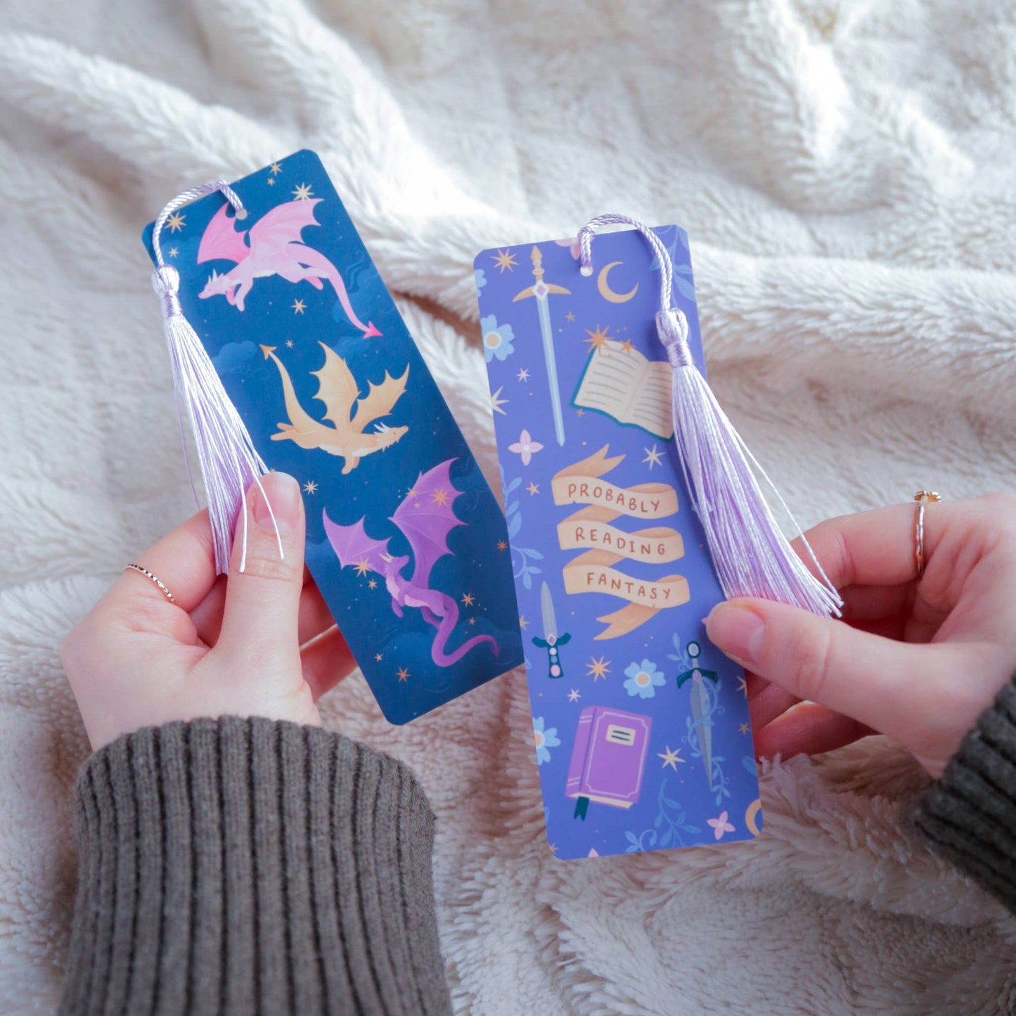 Dragon Bookmark with Tassel | Fantasy Bookmark for Booklovers