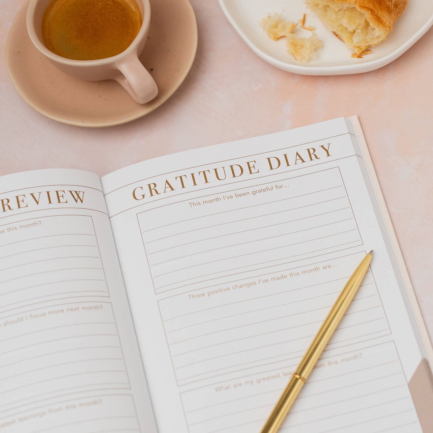 LSW London - Morning Notes: Goal-Setting Journal | Self Care & Wellbeing