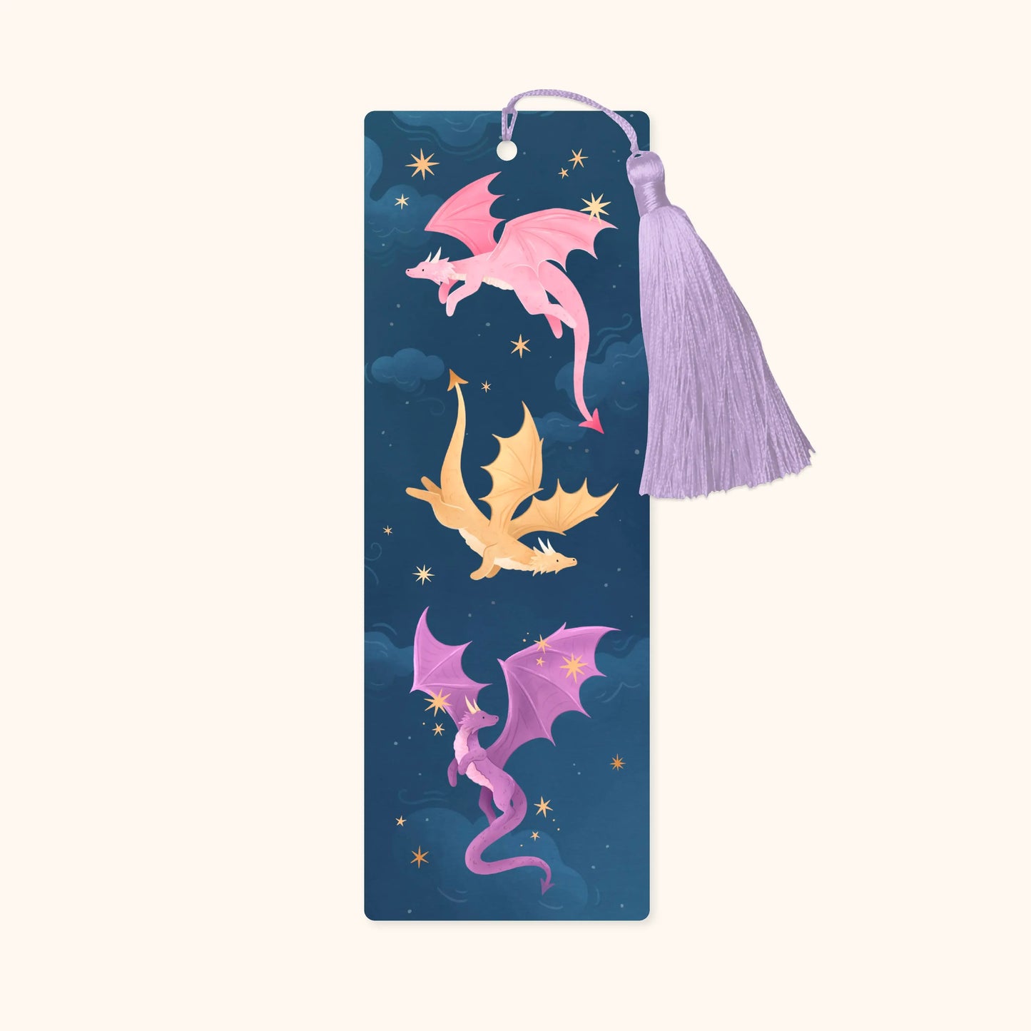 Dragon Bookmark with Tassel | Fantasy Bookmark for Booklovers