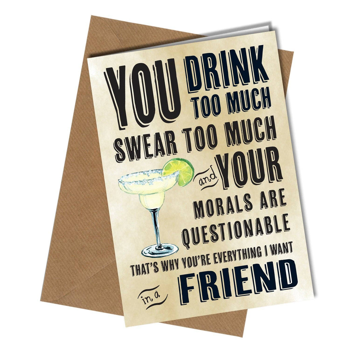 Close to the Bone Greeting Cards and Gifts - #27 Morals