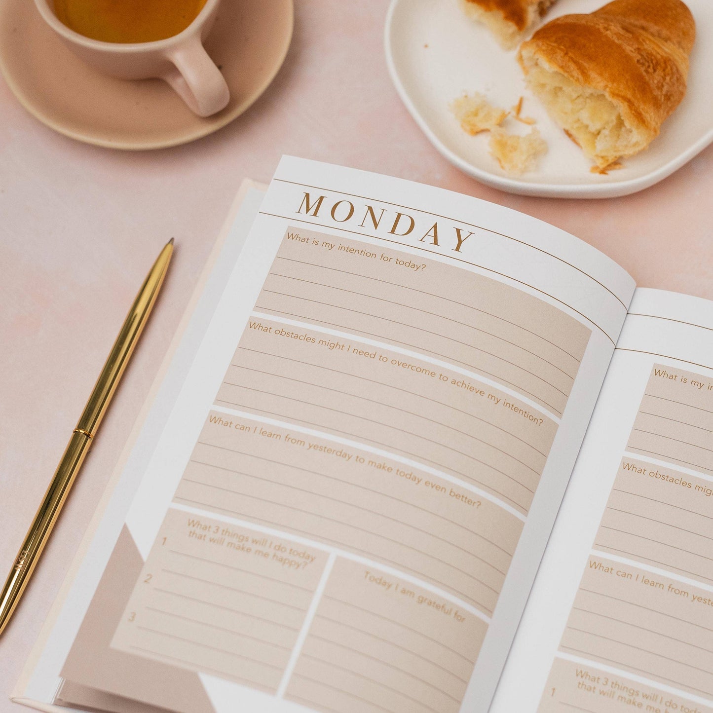 LSW London - Morning Notes: Goal-Setting Journal | Self Care & Wellbeing