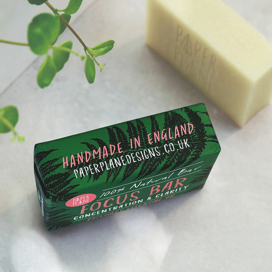 Focus Soap Bar with Beautiful Packaging - Perfect for Students