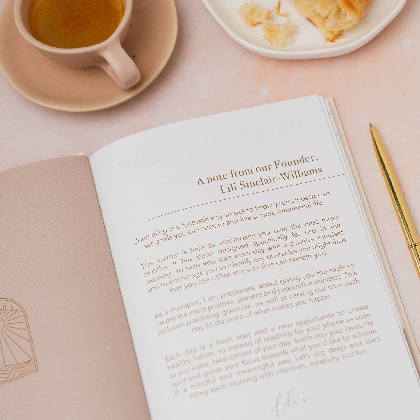 LSW London - Morning Notes: Goal-Setting Journal | Self Care & Wellbeing