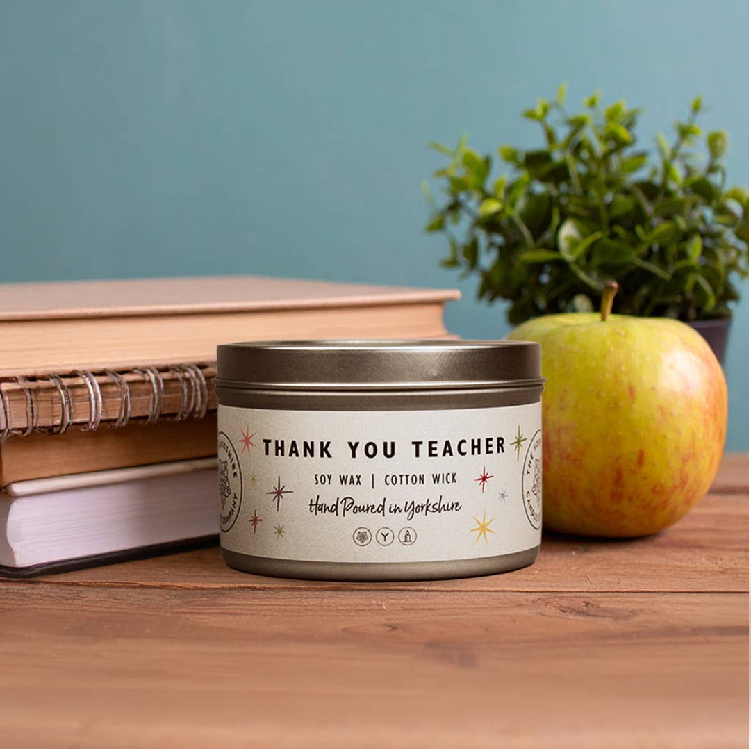 Thank You Teacher Candle – Limited Edition | The Yorkshire Candle Company