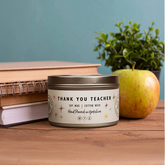 Thank You Teacher Candle – Limited Edition | The Yorkshire Candle Company