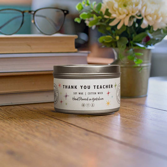 Thank You Teacher Candle – Limited Edition | The Yorkshire Candle Company