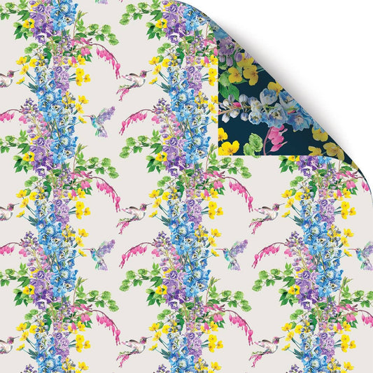 Lola Design Ltd - Hummingbird Double Sided Gift Wrap