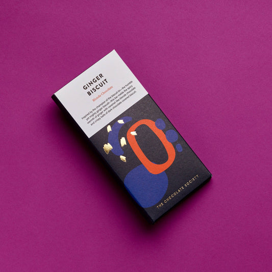 Ginger Biscuit Blonde Chocolate Bar – The Chocolate Society