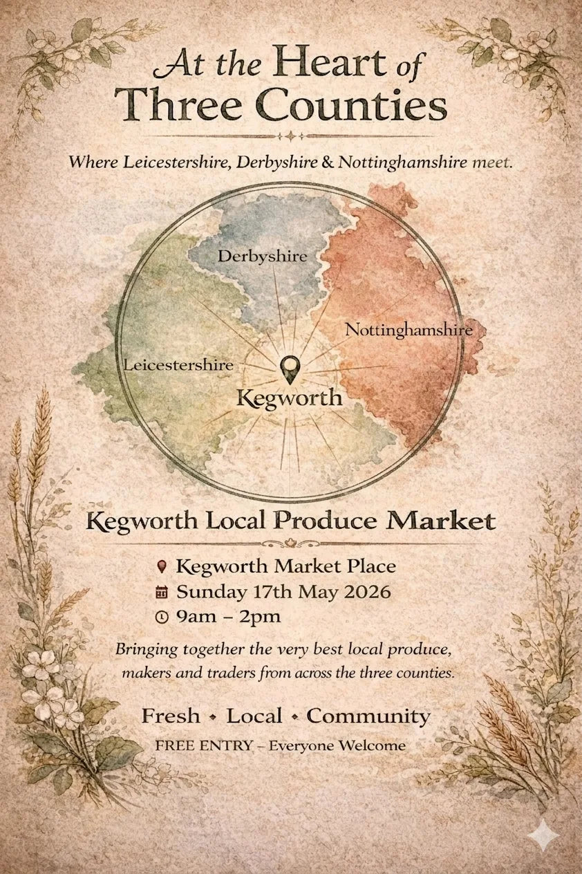 Soar Trading Co at Kegworth Three Counties Produce Market — where Leicestershire, Derbyshire and Nottinghamshire meet