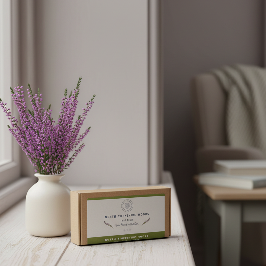 North Yorkshire Moors - indoor heather vase