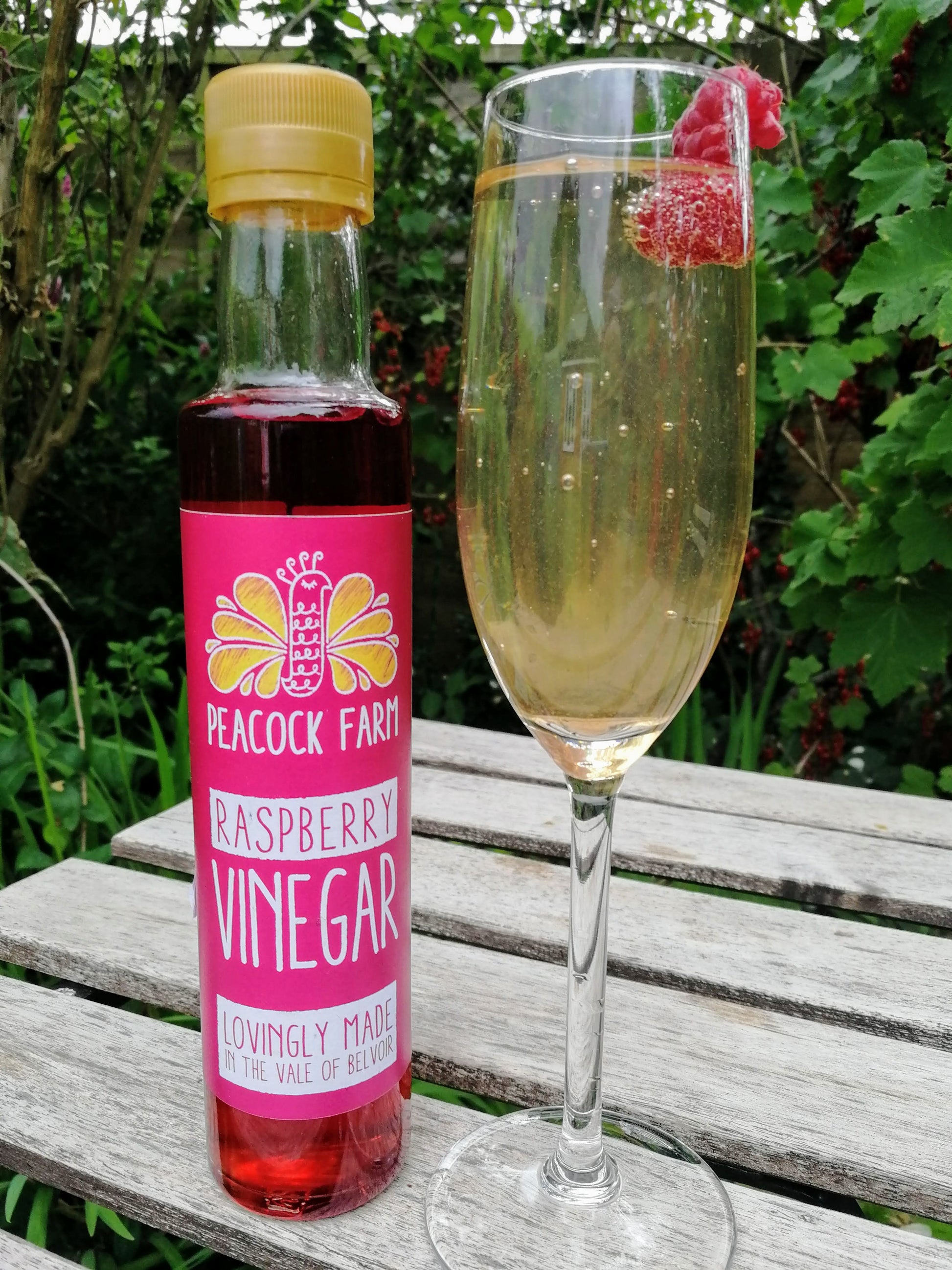 Raspberry Vinegar and Prosecco - Premium Cocktail Pairing