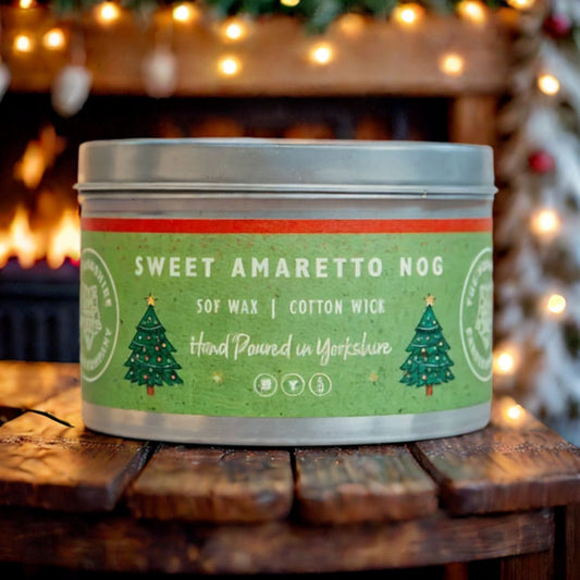 Sweet Amaretto Nog Candle - Yorkshire Candle Company